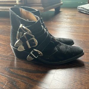 Toga Pulla buckled booties